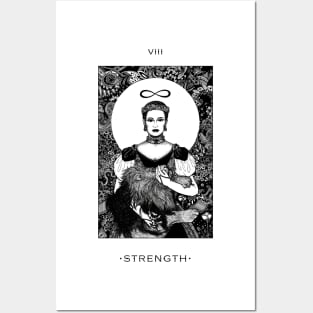 Strength Tarot card Posters and Art